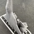 Mô hình máy bay chiến đấu Su-57 Kit Card in 3D chi tiết - Thumbnail 10