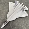 Mô hình máy bay chiến đấu Su-57 Kit Card in 3D chi tiết - Thumbnail 12