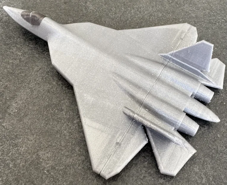 Mô hình máy bay chiến đấu Su-57 Kit Card in 3D chi tiết - Image 18