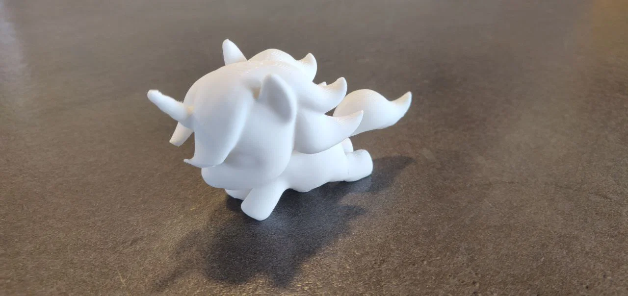 Mô hình kỳ lân bay 3D đáng yêu (Cute Flying Unicorn) - File in STL - Image 1