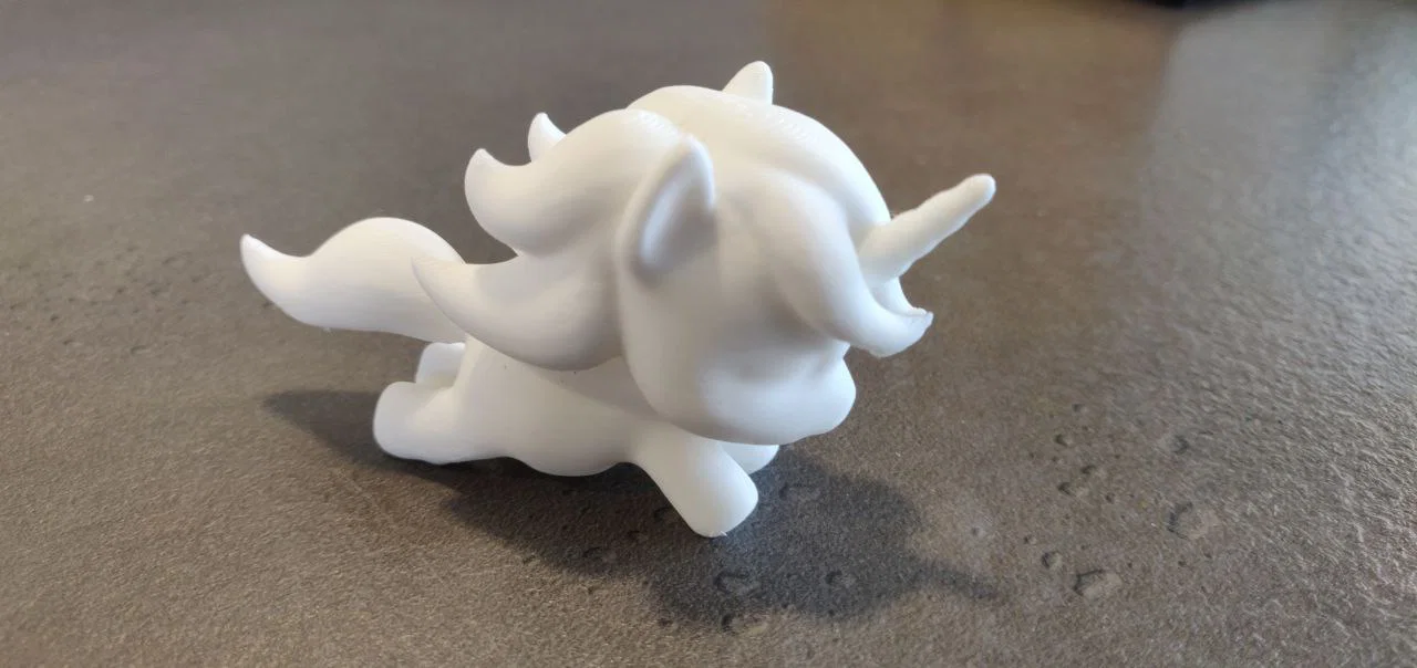 Mô hình kỳ lân bay 3D đáng yêu (Cute Flying Unicorn) - File in STL - Image 3