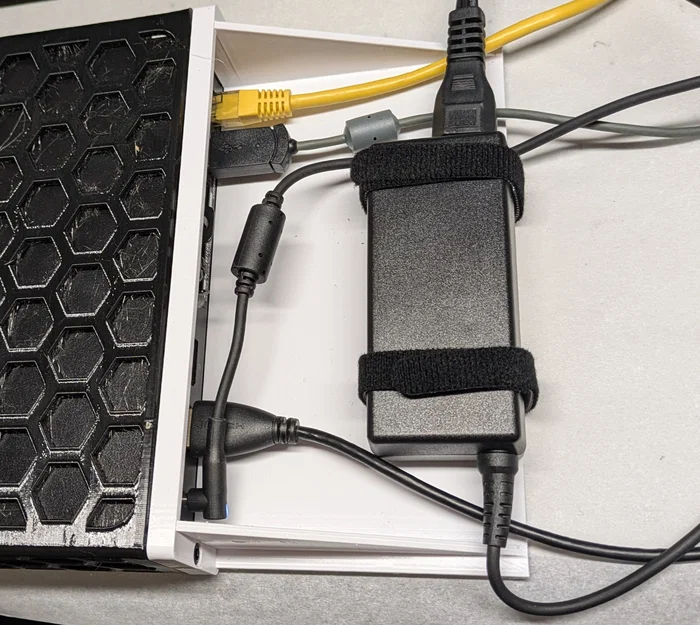 Giá đỡ gắn nguồn (Power Adapter) cho Dell Micro trên Rack Mount 1U - Image 2