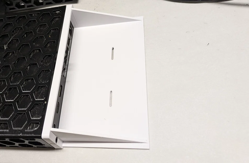 Giá đỡ gắn nguồn (Power Adapter) cho Dell Micro trên Rack Mount 1U - Image 3