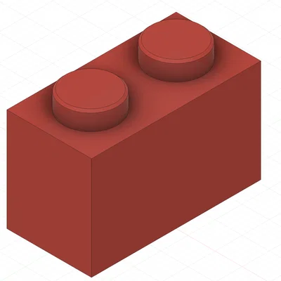 Gạch Lego 2 x 1 (tương thích Lego)