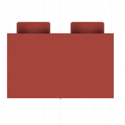 Gạch Lego 2 x 1 (tương thích Lego)