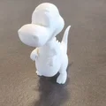 Mô hình chú khủng long dễ thương (Cute Dino) để in 3D - Thumbnail 1