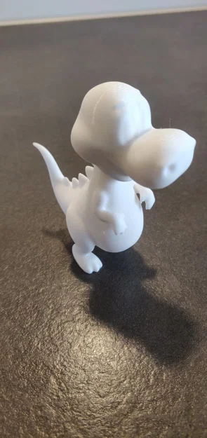 Mô hình chú khủng long dễ thương (Cute Dino) để in 3D - Image 2
