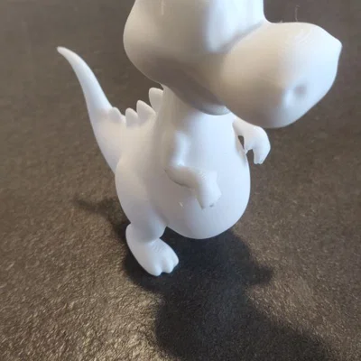 Mô hình chú khủng long dễ thương (Cute Dino) để in 3D