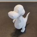 Mô hình chú khủng long dễ thương (Cute Dino) để in 3D - Thumbnail 3