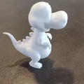 Mô hình chú khủng long dễ thương (Cute Dino) để in 3D - Thumbnail 4