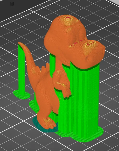 Mô hình chú khủng long dễ thương (Cute Dino) để in 3D - Image 6