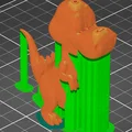 Mô hình chú khủng long dễ thương (Cute Dino) để in 3D - Thumbnail 6