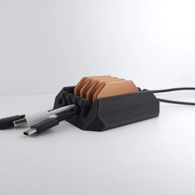 Cold Cable Stop – Cữ chặn dây cáp gắn bàn phong cách sci-fi