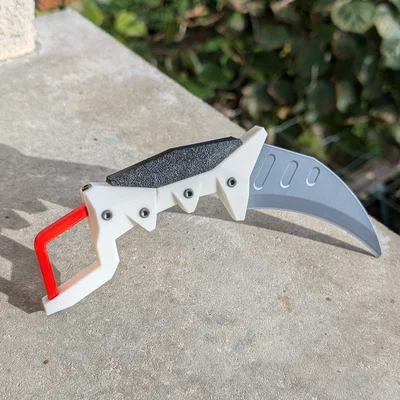 Cyber Karambit (không cần supports, không cần keo)