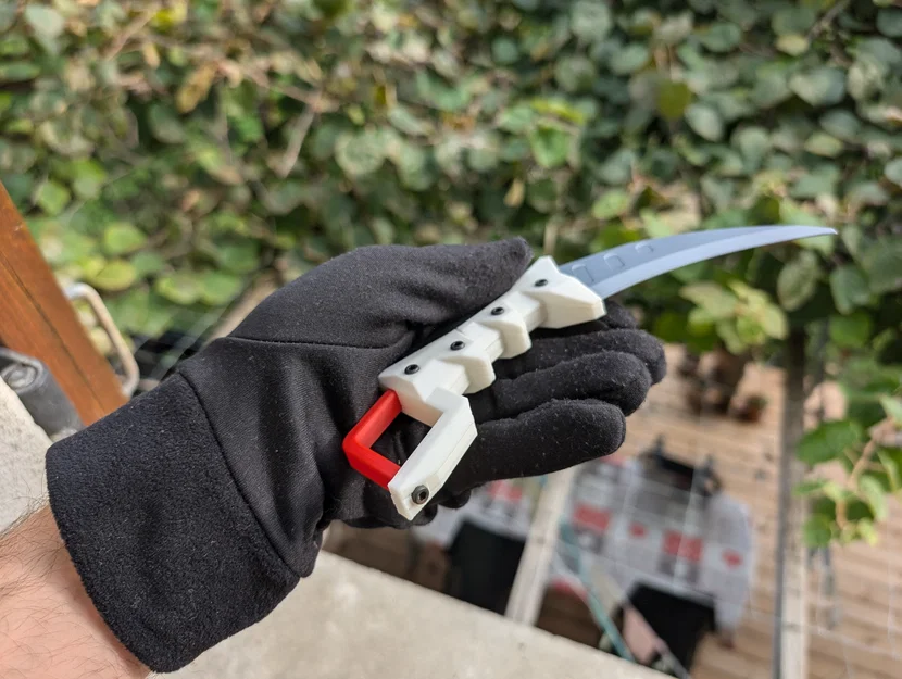 Cyber Karambit (không cần supports, không cần keo) - Image 6