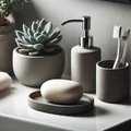 Bộ Khay Xà Phòng & Ly Đựng Bàn Chải Thiết Kế Hiện Đại - Thumbnail 1