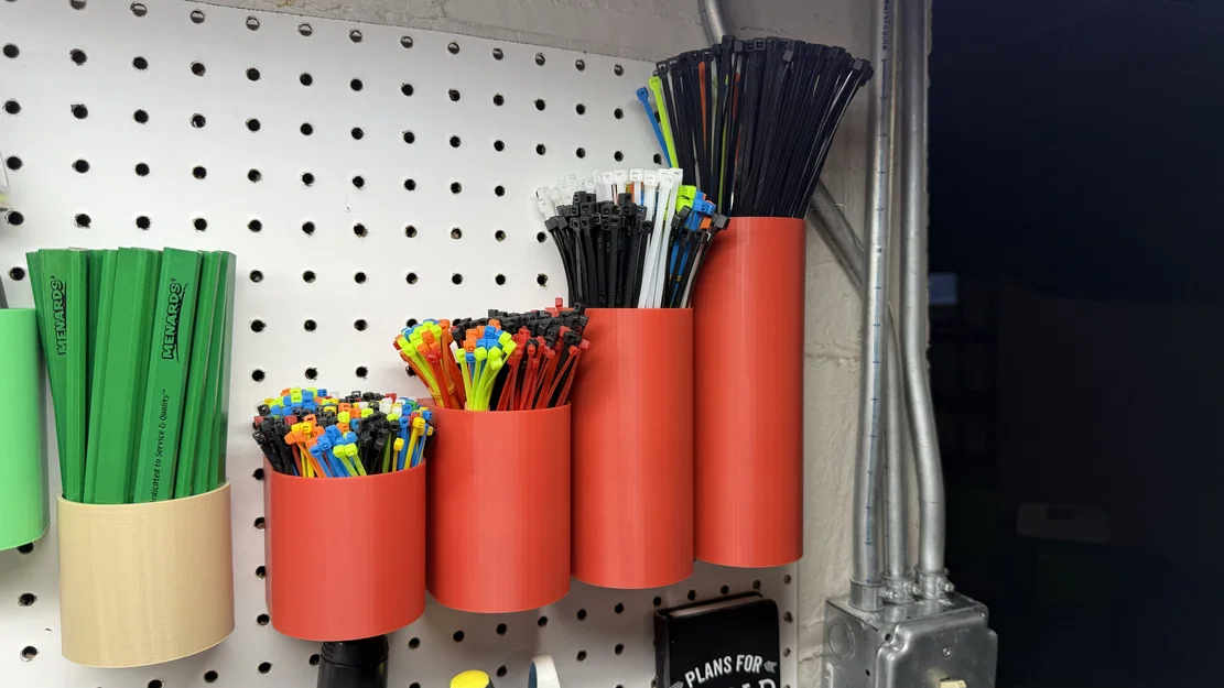 Kệ pegboard đựng zip tie – 4 kích cỡ - Image 1