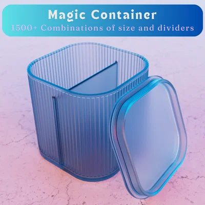 Hộp Magic Container: Nhiều Kích Thước, Có Vách Ngăn và Nắp