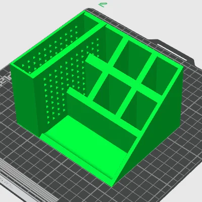Khay đựng bút và dụng cụ văn phòng đa năng in 3D
