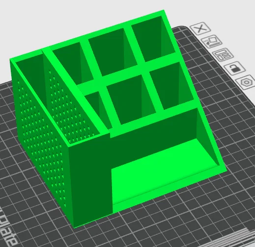 Khay đựng bút và dụng cụ văn phòng đa năng in 3D - Image 2