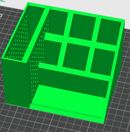 Khay đựng bút và dụng cụ văn phòng đa năng in 3D - Image 3