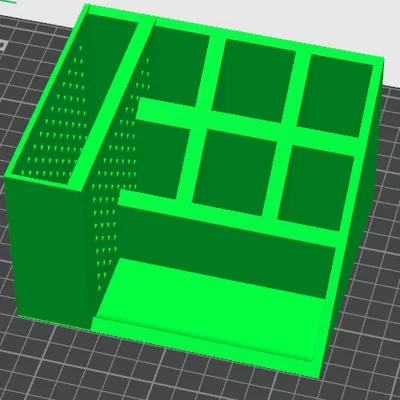 Khay đựng bút và dụng cụ văn phòng đa năng in 3D