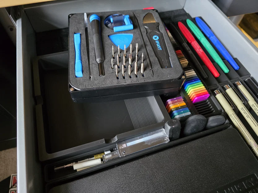 Khay Gridfinity 4x4 cho iFixit Essential Electronics Toolkit - Image 3