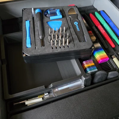 Khay Gridfinity 4x4 cho iFixit Essential Electronics Toolkit