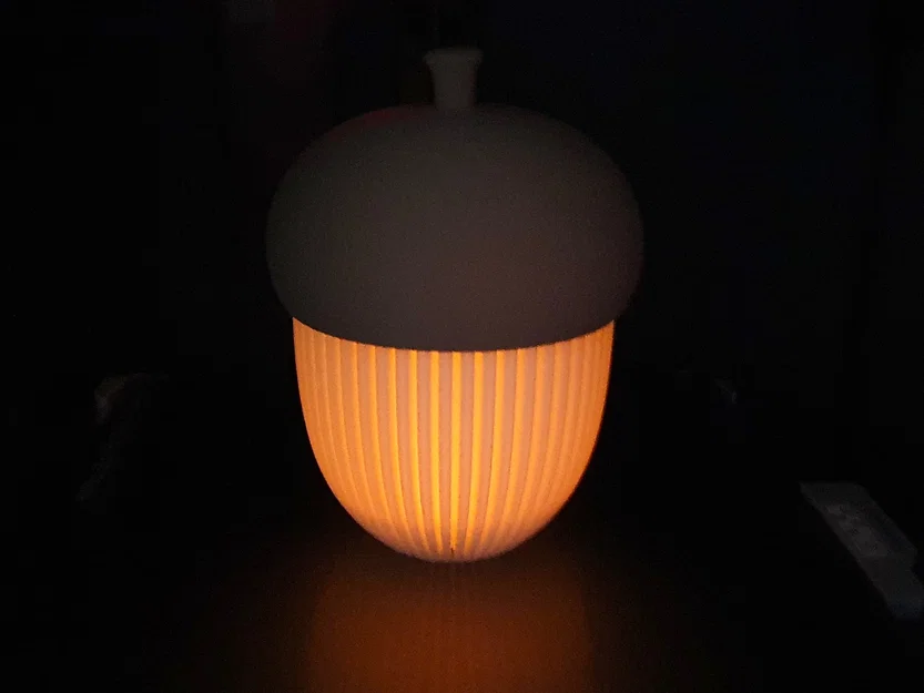 Hộp trang trí hình quả sồi (dùng được với tealight) - Image 3