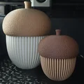 Hộp trang trí hình quả sồi (dùng được với tealight) - Thumbnail 4
