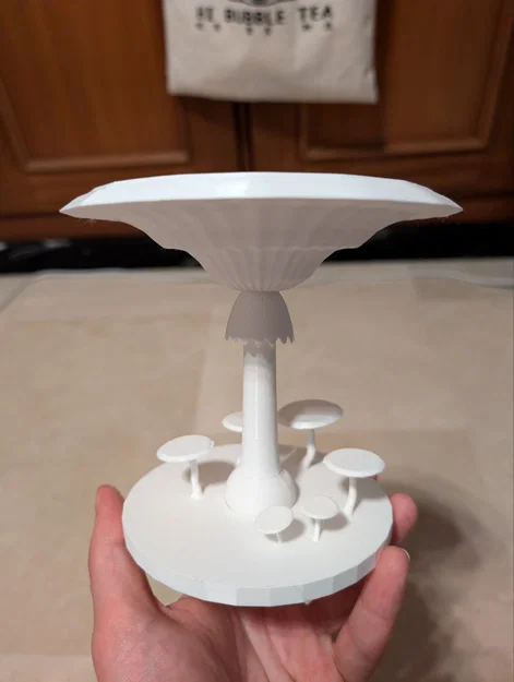 Mô hình Mushroom Pedestal - Bệ trưng bày hình nấm trang trí - Image 1