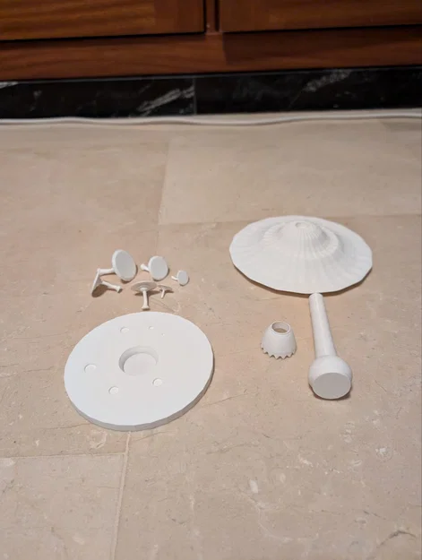 Mô hình Mushroom Pedestal - Bệ trưng bày hình nấm trang trí - Image 2