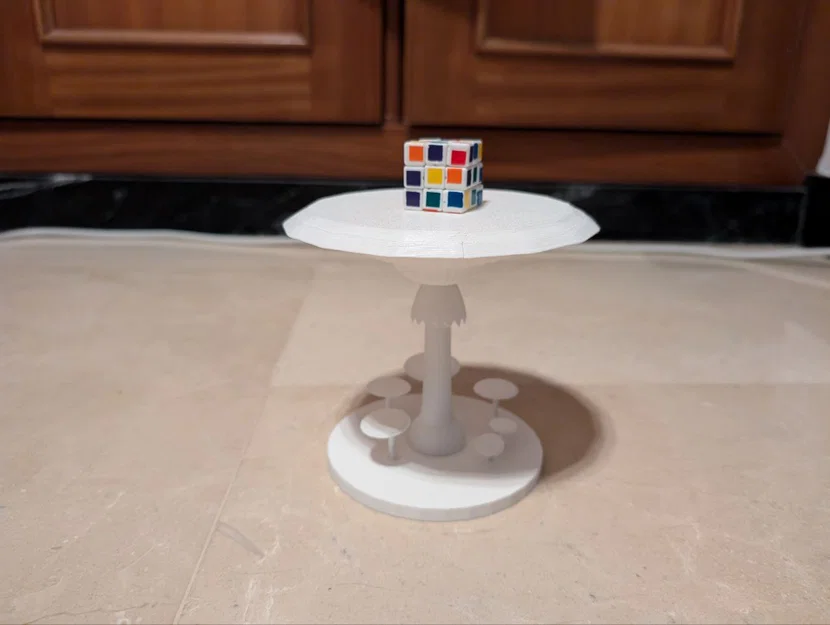 Mô hình Mushroom Pedestal - Bệ trưng bày hình nấm trang trí - Image 3