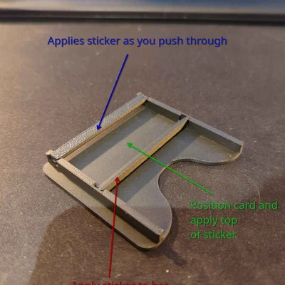 Jig dán sticker TapTo (TapTo Sticker Applicator)
