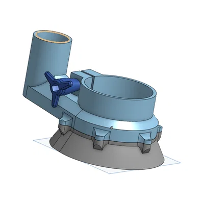 CNC Dust Shoe cho spindle 65mm (Makita và các dòng tương tự)
