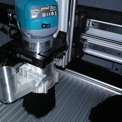 CNC Dust Shoe cho spindle 65mm (Makita và các dòng tương tự)