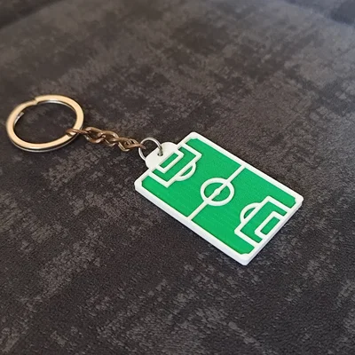 Móc khóa sân bóng đá (Football/Soccer Field Keychain)
