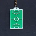 Móc khóa sân bóng đá (Football/Soccer Field Keychain) - Thumbnail 3