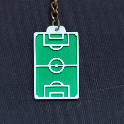 Móc khóa sân bóng đá (Football/Soccer Field Keychain)