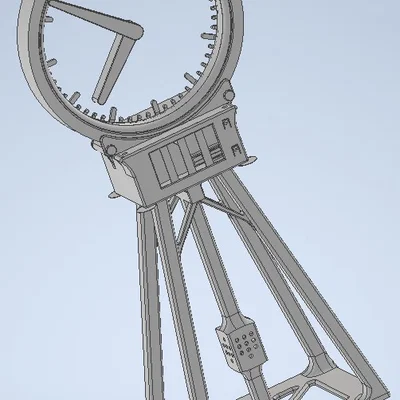 GaPa Hollow Clock