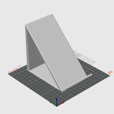 Giá đỡ điện thoại để bàn 3D nhỏ gọn, chắc chắn