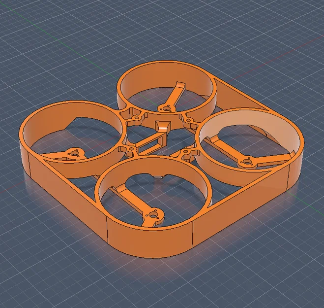 Khung vỏ tùy chỉnh cho drone BETAFPV Meteor 75 Pro (3D Print) - Image 1