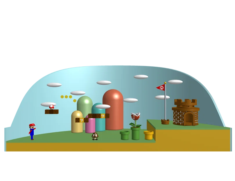 Mô hình 3D Goomba trong game Mario - Tải file STL miễn phí - Image 2