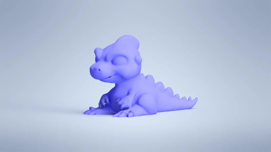 Mô hình 3D chú khủng long Cute Dino dễ thương cho bé - Image 2