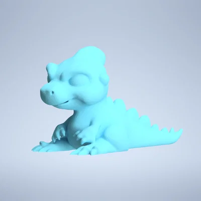 Mô hình 3D chú khủng long Cute Dino dễ thương cho bé