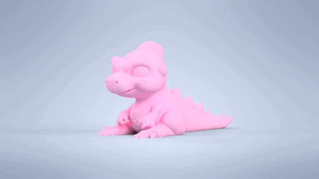 Mô hình 3D chú khủng long Cute Dino dễ thương cho bé - Image 4