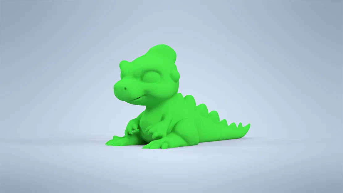 Mô hình 3D chú khủng long Cute Dino dễ thương cho bé - Image 5
