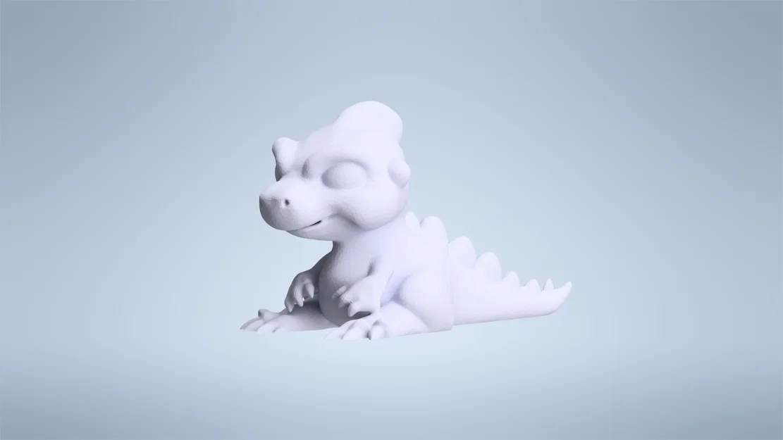 Mô hình 3D chú khủng long Cute Dino dễ thương cho bé - Image 6