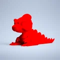 Mô hình 3D chú khủng long Cute Dino dễ thương cho bé - Thumbnail 7