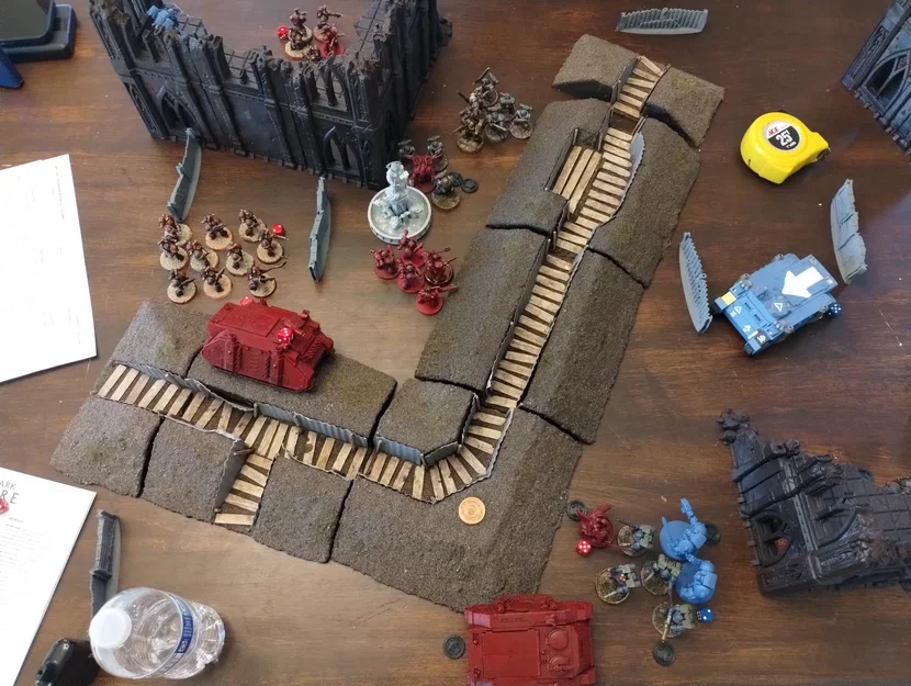 Hào mô-đun (Trenches) cho wargaming 28mm - Image 9